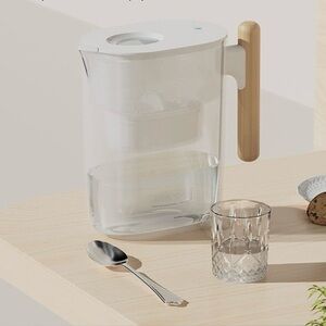 NIB Waterdrop Chubby pH+ Alkaline Filter Modern Pitcher #0130262